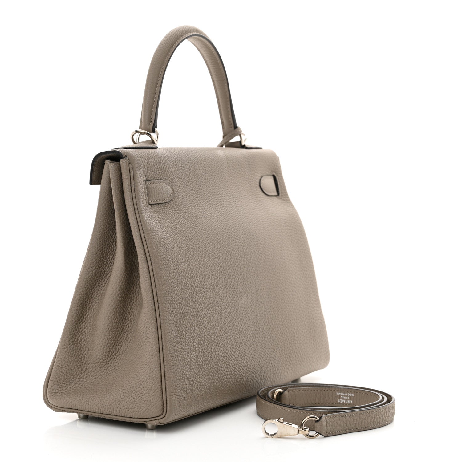 Hermes Togo Kelly Retourne 28 Gris Asphalte 3 of 12