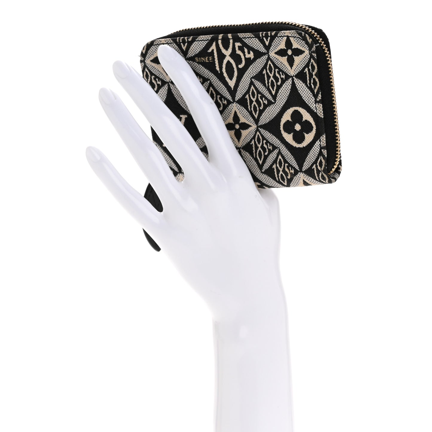 Jacquard Since 1854 Zippy Coin Purse Grey