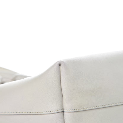 Saint Laurent Calfskin Large Shopping Tote Porcellana 10 of 15