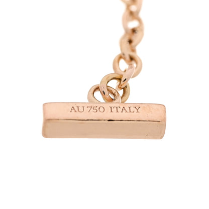 Tiffany 18K Rose Gold T Smile Bracelet 5 of 5
