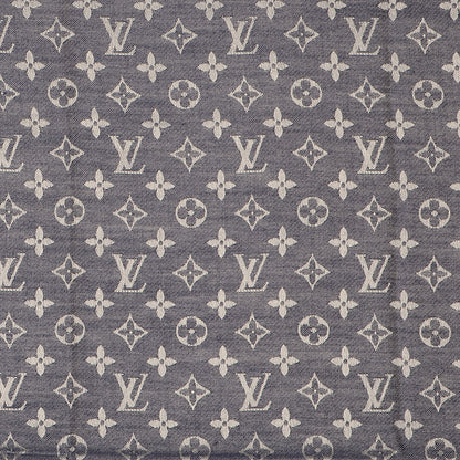 Louis Vuitton Monogram Denim Shawl Blue 1 of 5