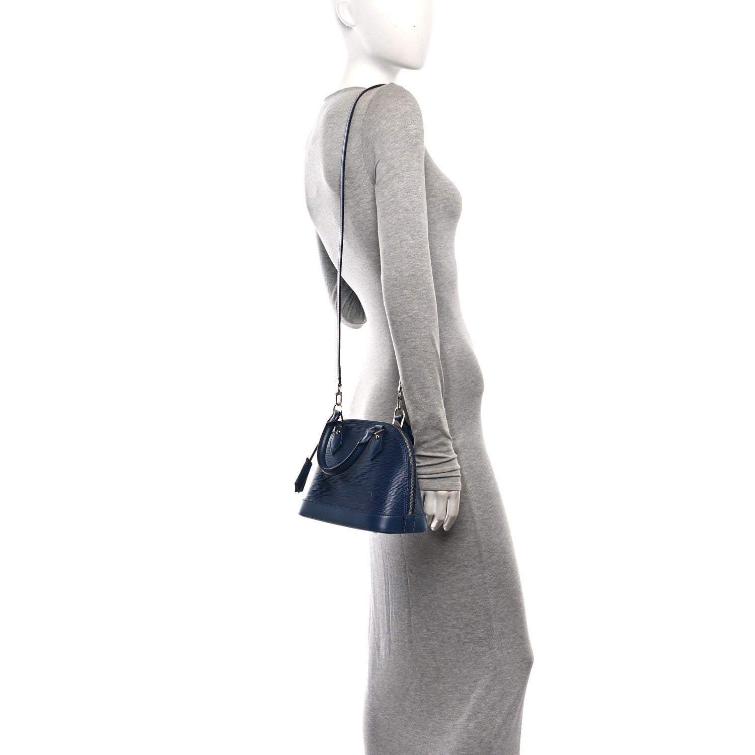Louis Vuitton Epi Alma BB Indigo 2 of 9