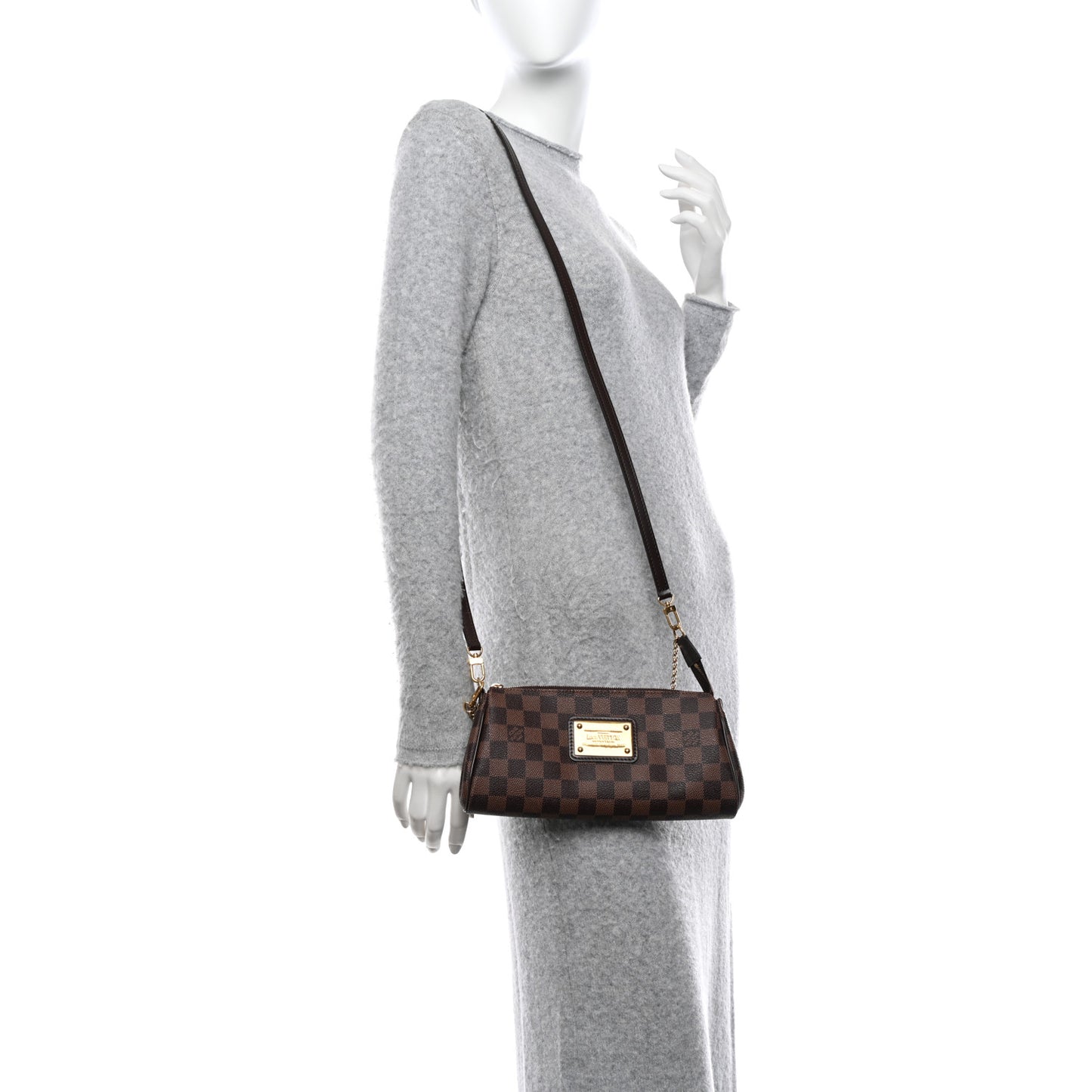Damier Ebene Eva Clutch