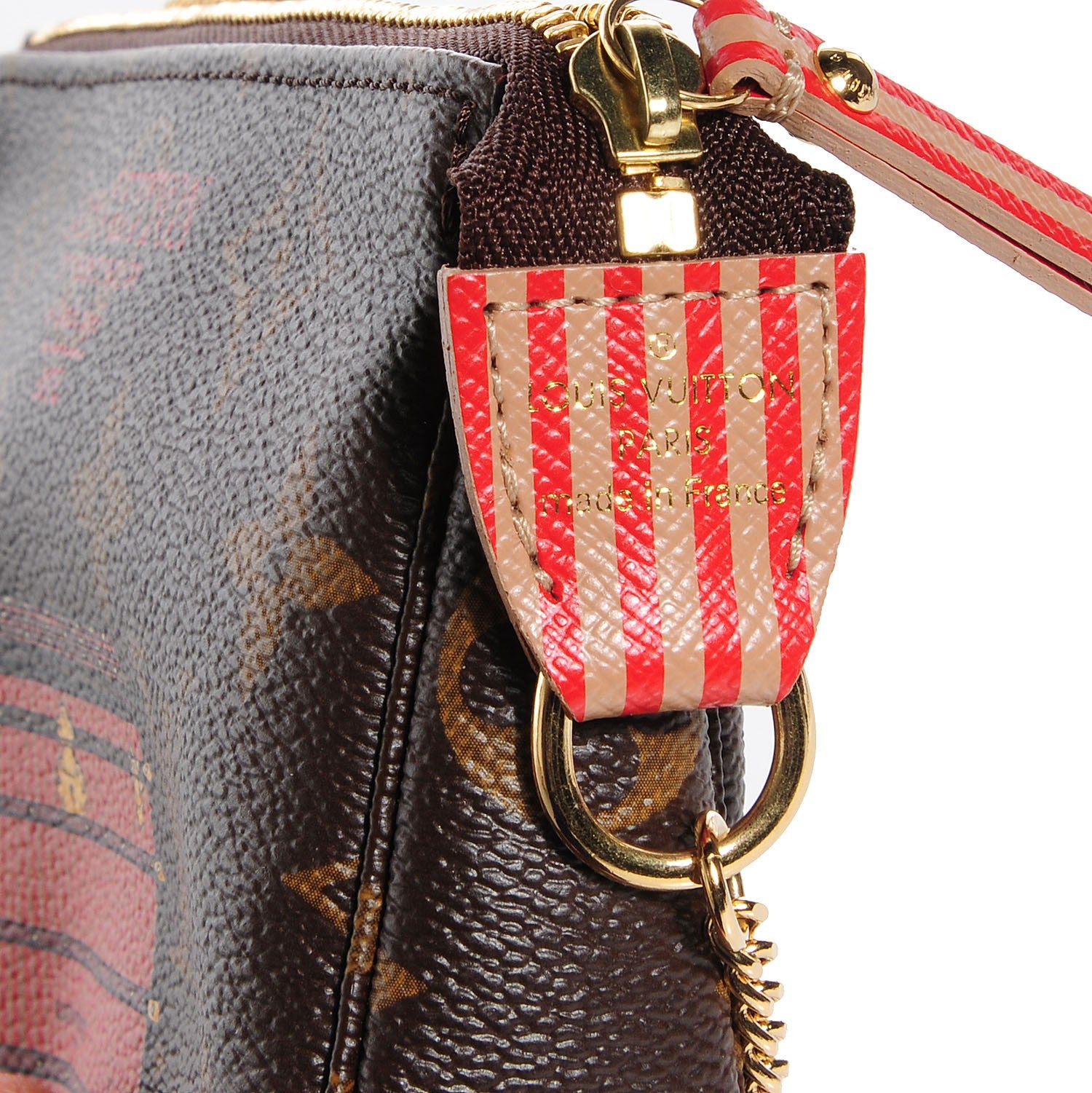 Louis Vuitton Monogram Trunks and Locks Mini Pochette Accessories 6 of 8