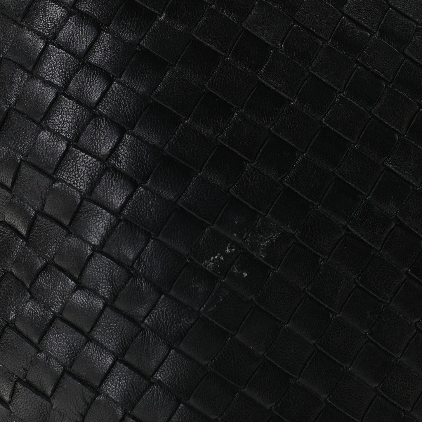Nappa Intrecciato Parachute Bag Black