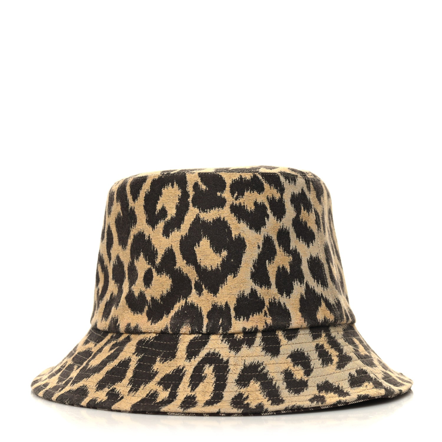 Christian Dior Oblique Reversible Leopard Bucket Hat Beige 7 of 12