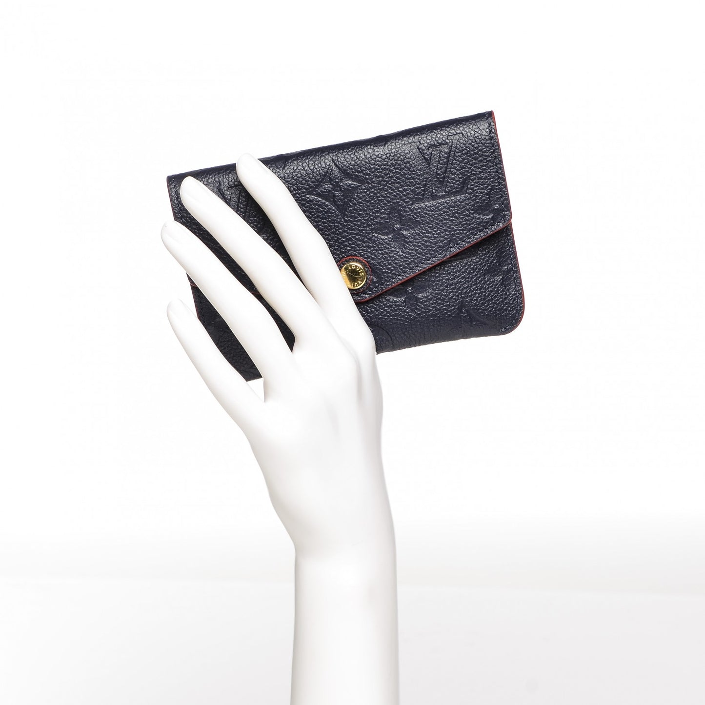 Empreinte Key Pouch Marine Rouge