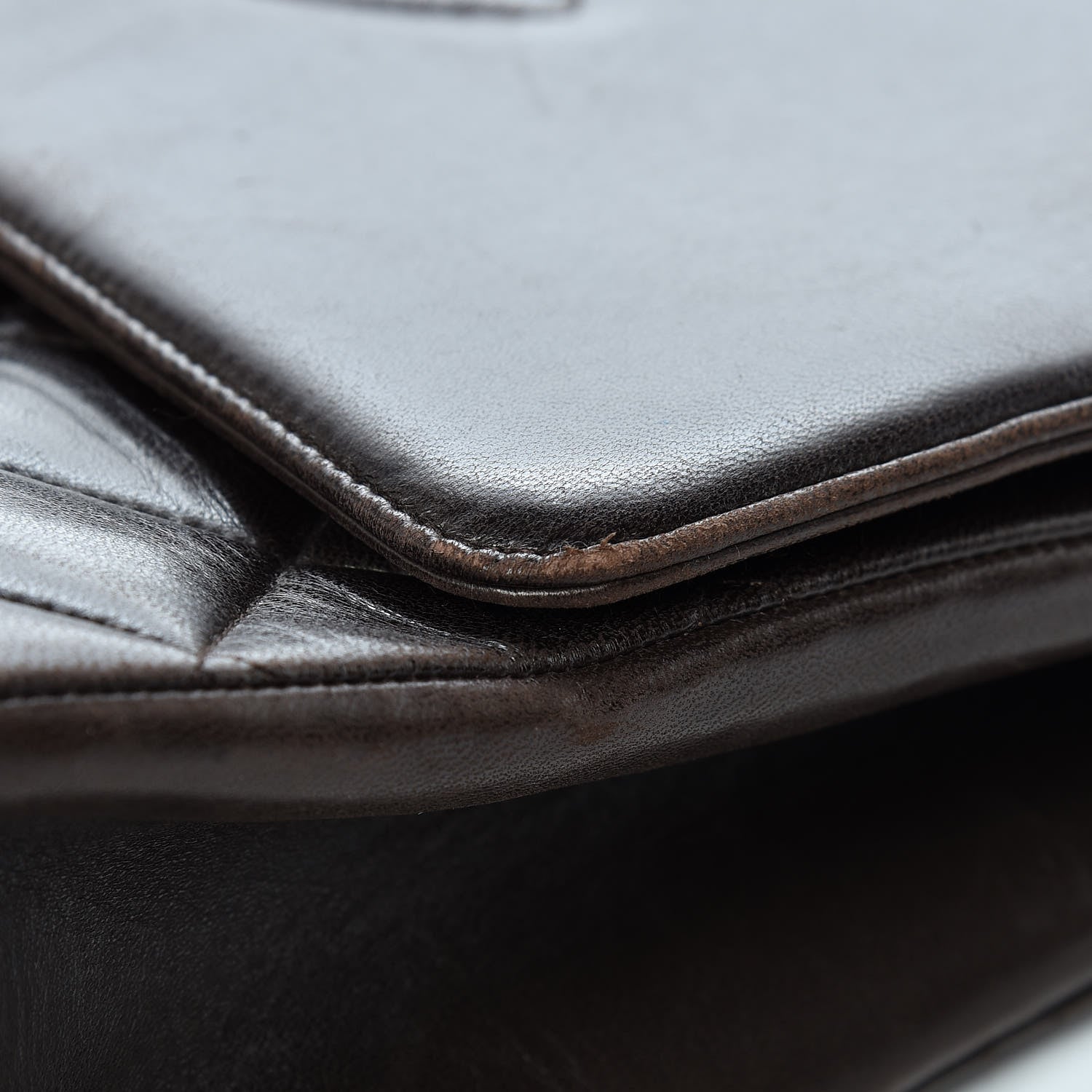 Chanel Lambskin XL Jumbo CC Single Flap Brown 21 of 26