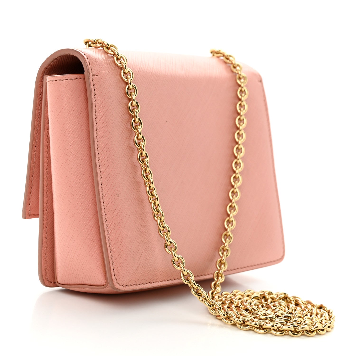 Salvatore Ferragamo Hammered Calfskin Mini Vara Bow Crossbody Bag Pink 3 of 16