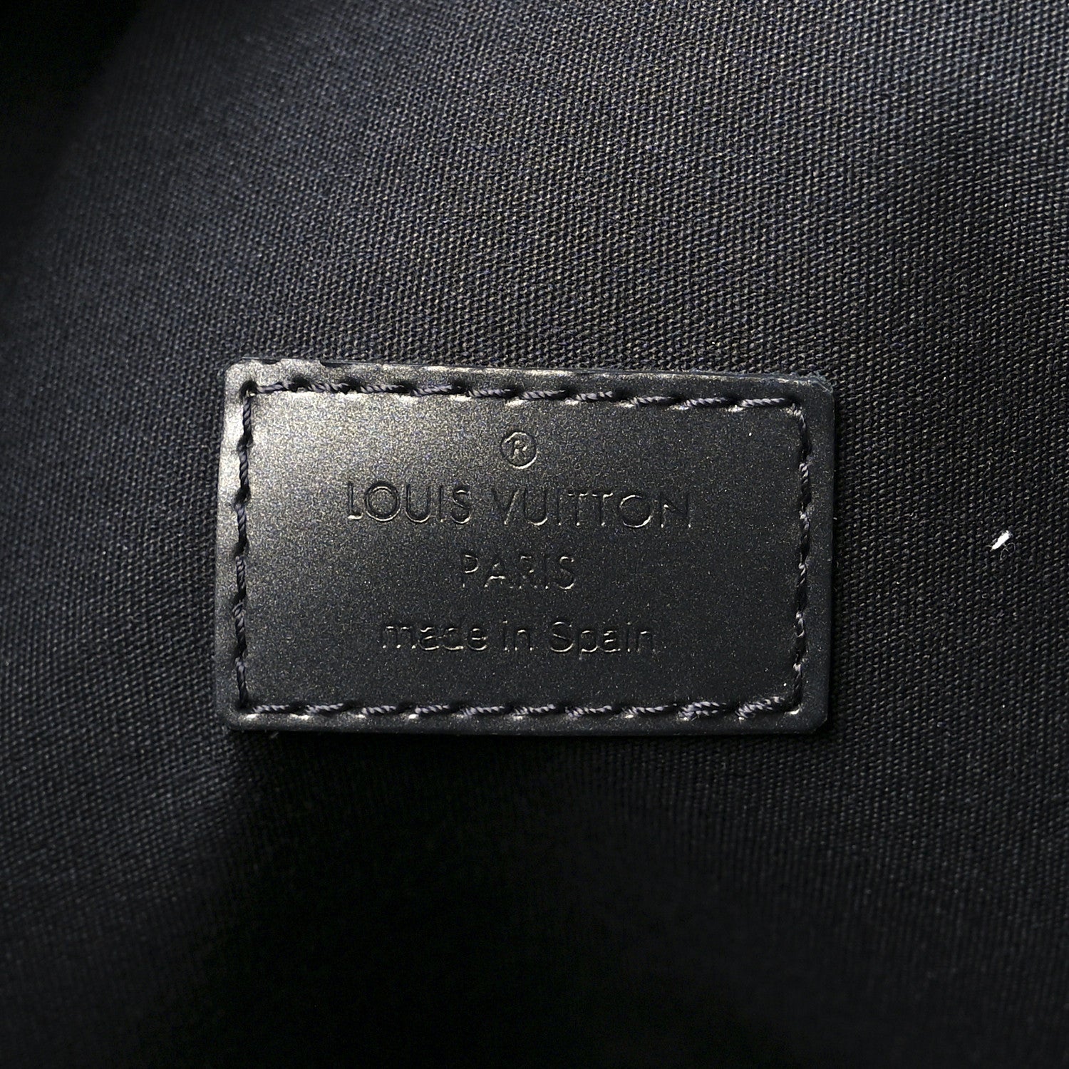 Louis Vuitton Mat Monogram Sutter Tote Black 6 of 12