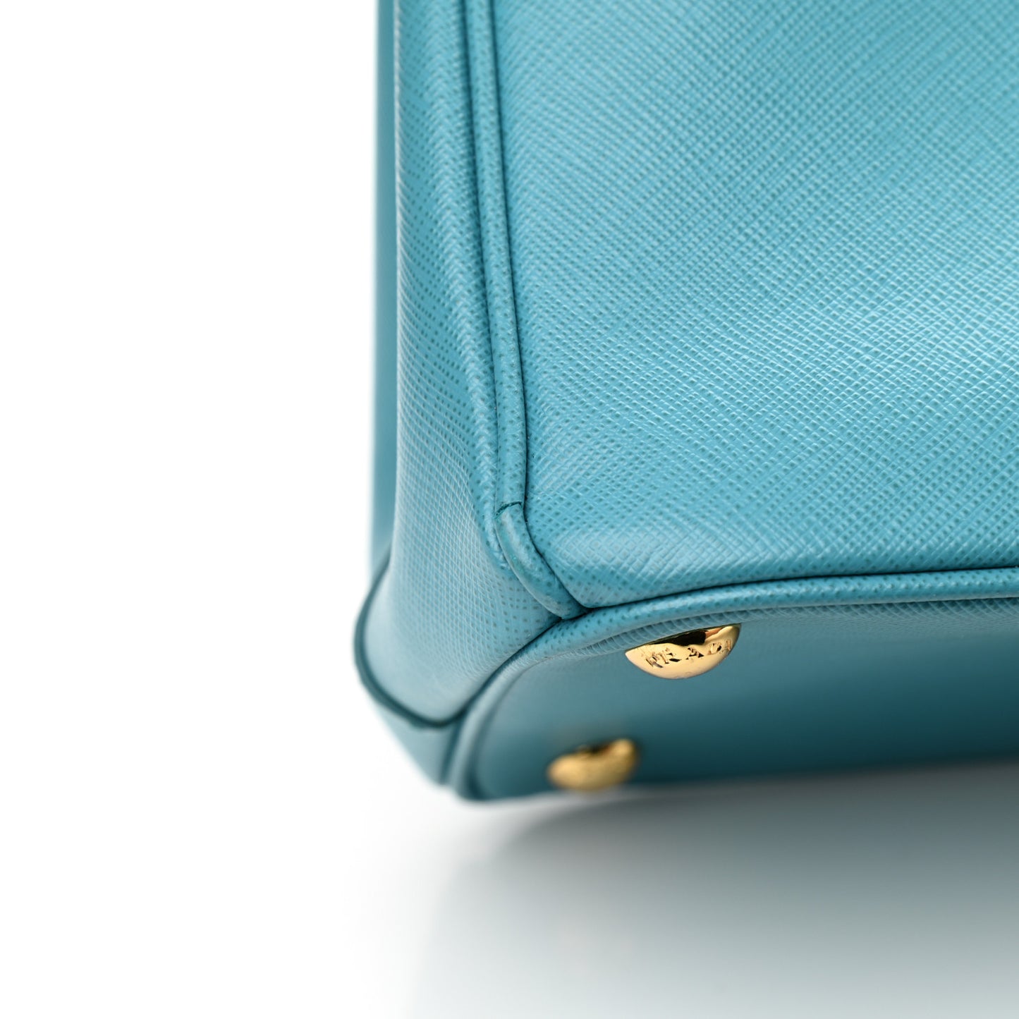 Saffiano Lux Parabole Tote Turchese