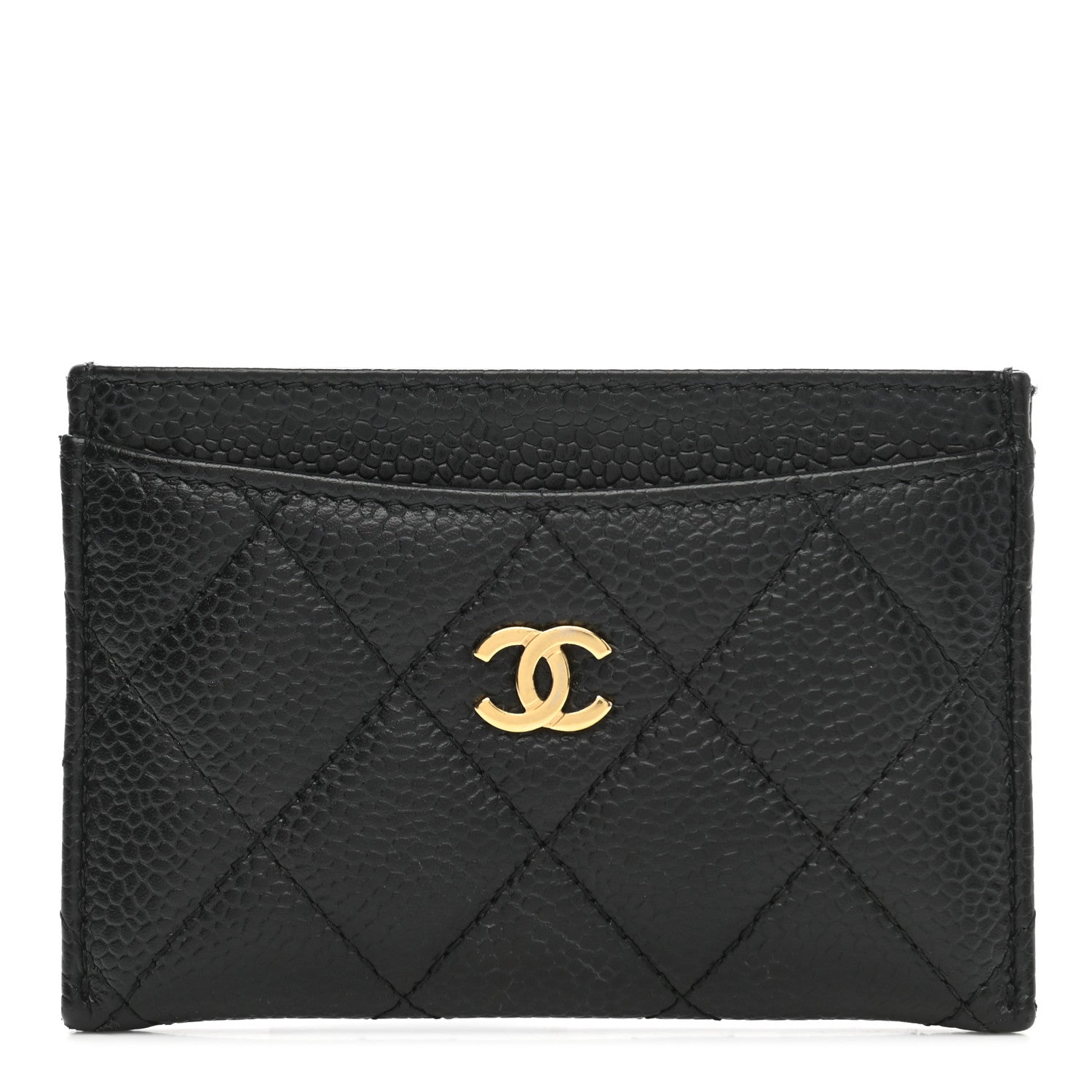 Chanel Caviar Quilted Card Holder Black 1 of 9