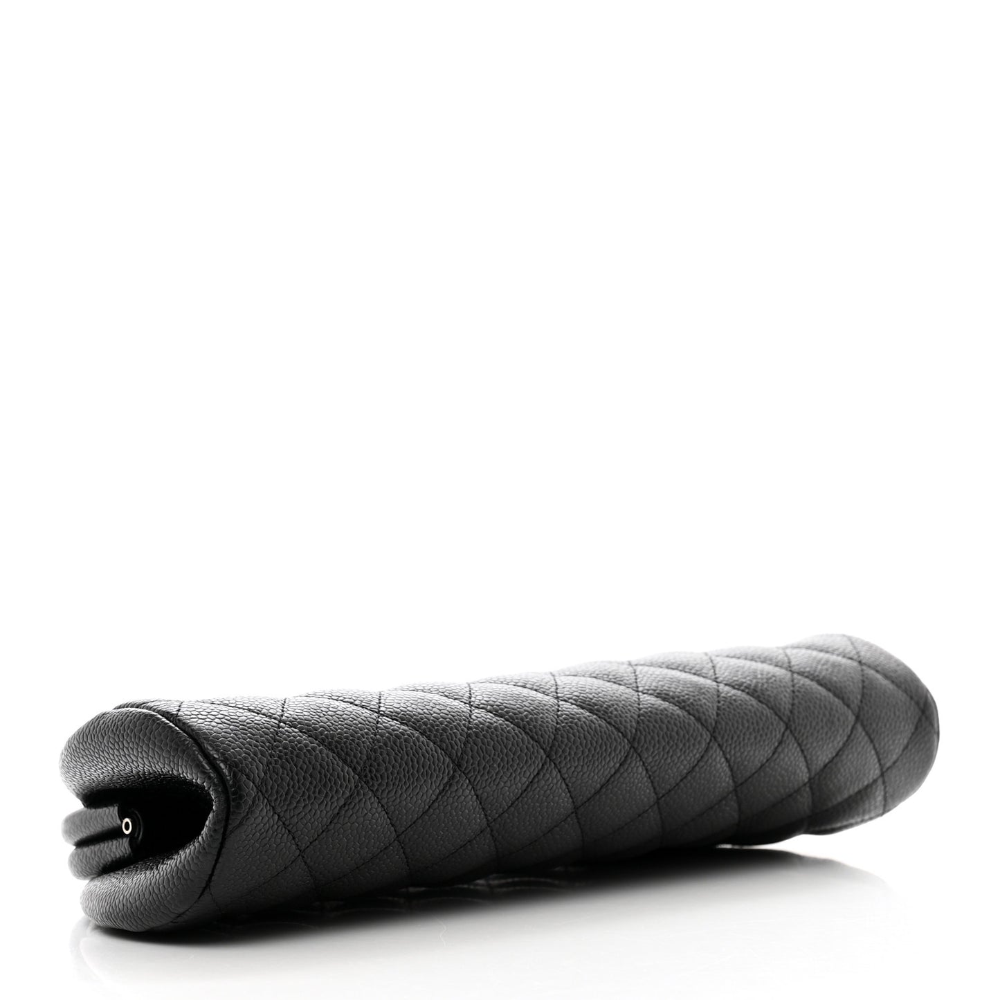 Caviar Quilted Timeless Clutch Black
