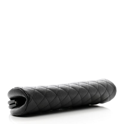 Chanel Caviar Quilted Timeless Clutch Black 4 of 7