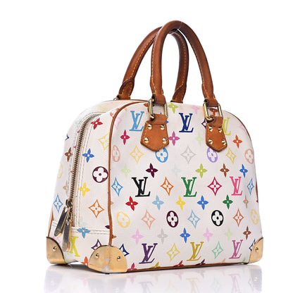 Louis Vuitton Monogram Multicolor Trouville White 3 of 17