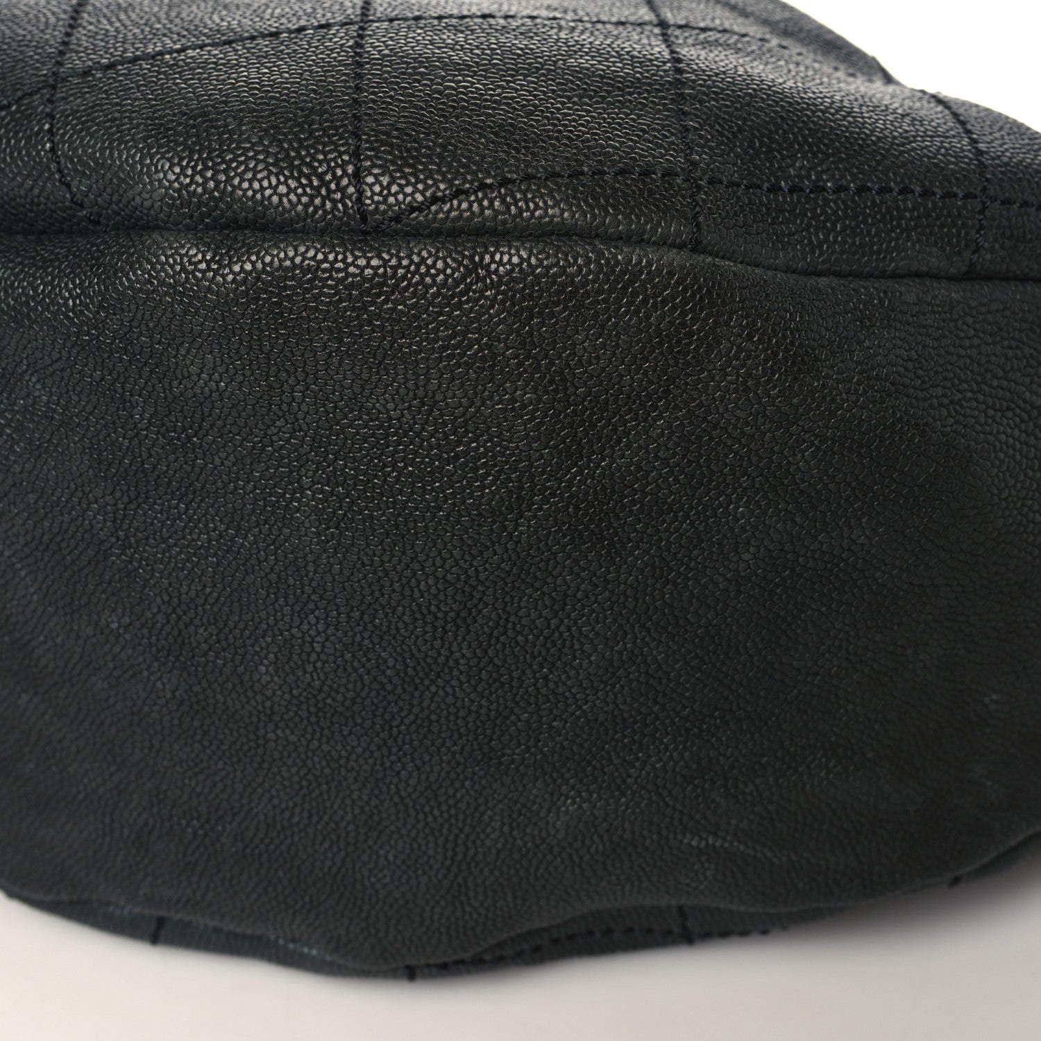 Chanel Caviar Stitched Outdoor Ligne Hobo Black 8 of 8