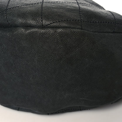 Chanel Caviar Stitched Outdoor Ligne Hobo Black 8 of 8