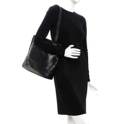 Chanel Caviar CC Tote Black 2 of 11