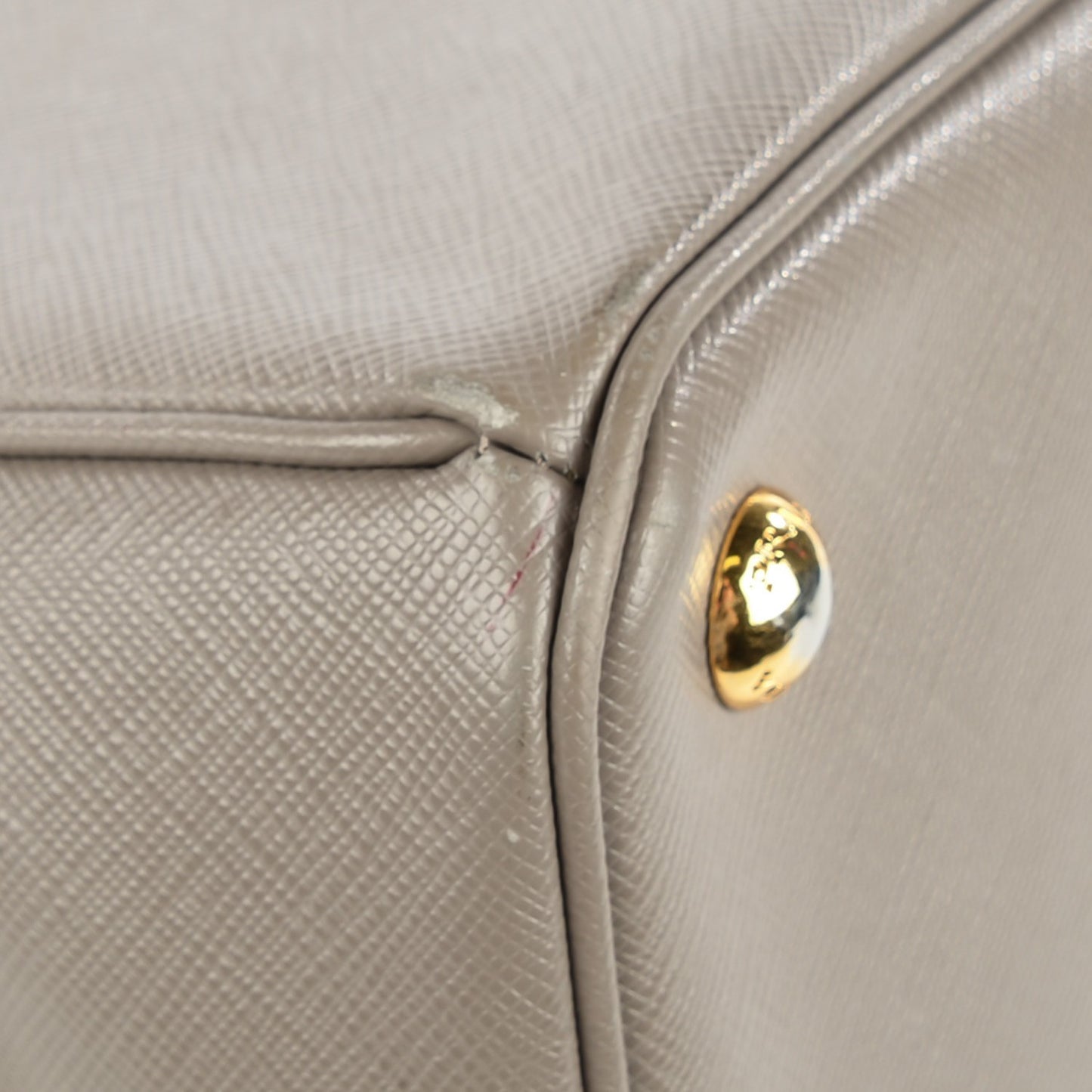 Saffiano Lux Large Tote Argilla