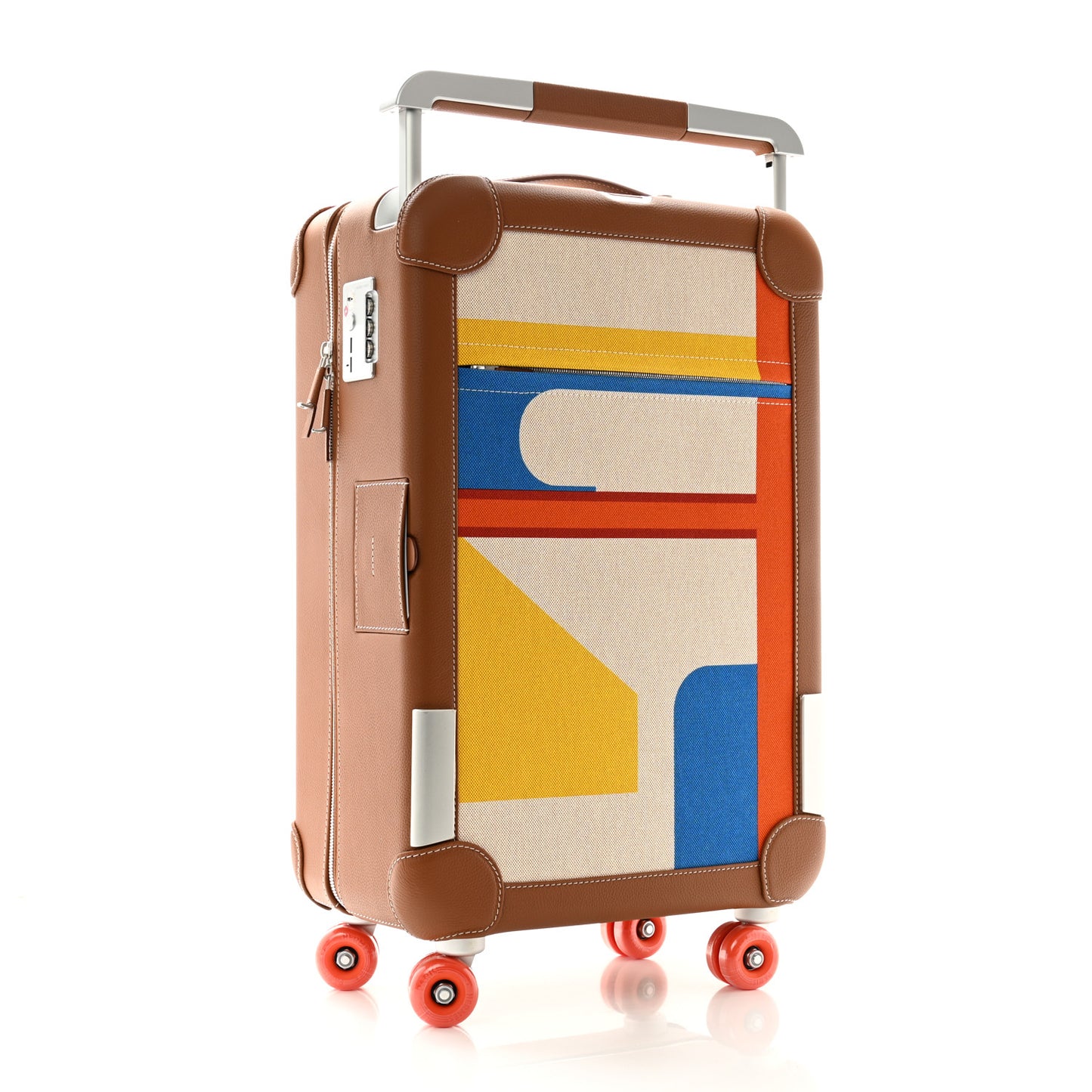 Canvas Taurillon Regate RMS Rolling Trolley Luggage Multicolor