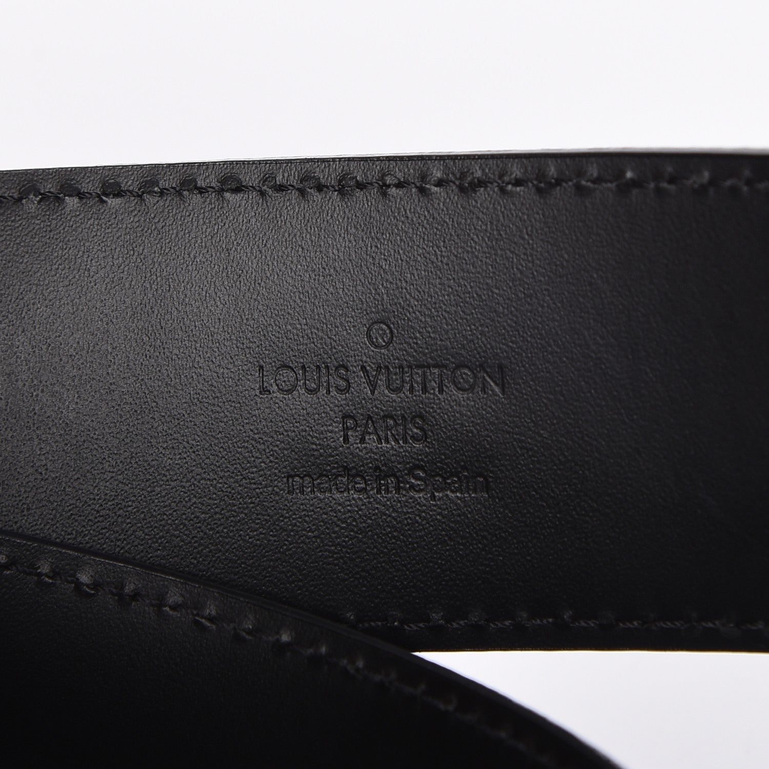 Louis Vuitton Damier Graphite 40mm LV Initiales Belt 100 40 6 of 6