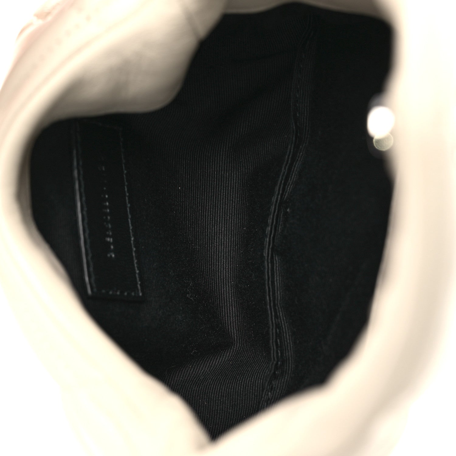 Saint Laurent Lambskin Monogram Loulou Puffer Pouch Clutch Crema Soft 6 of 12