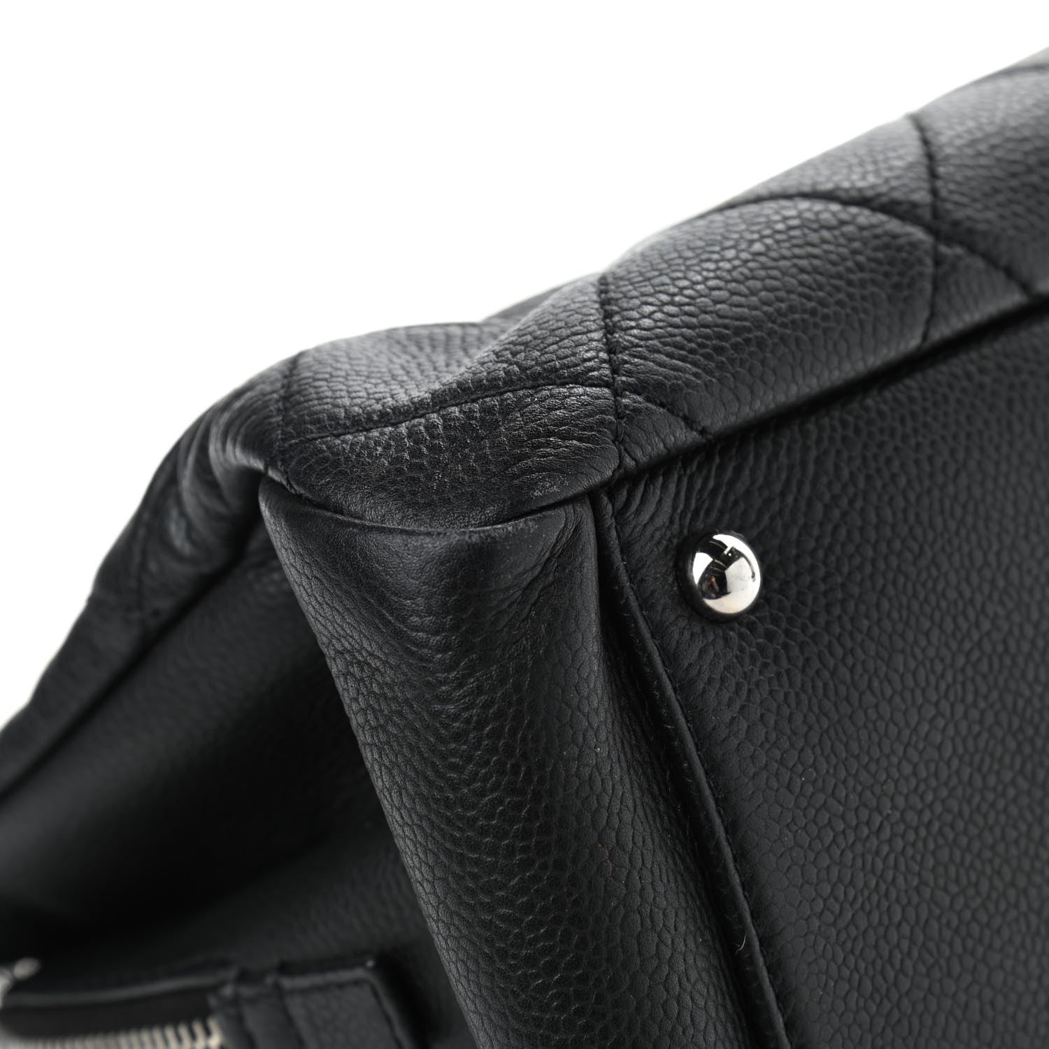 Chanel Caviar Quilted Timeless CC Soft Tote Black 10 of 12