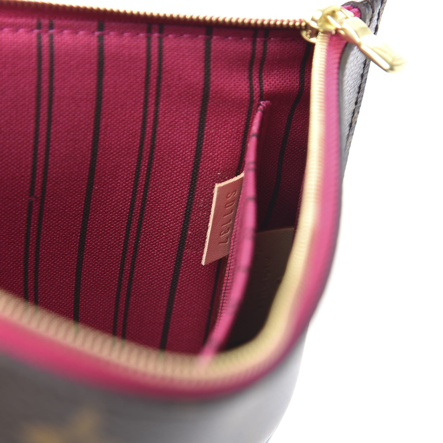 Louis Vuitton Monogram Neverfull MM GM Pochette Pivoine 8 of 8