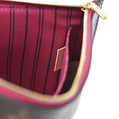 Louis Vuitton Monogram Neverfull MM GM Pochette Pivoine 8 of 8