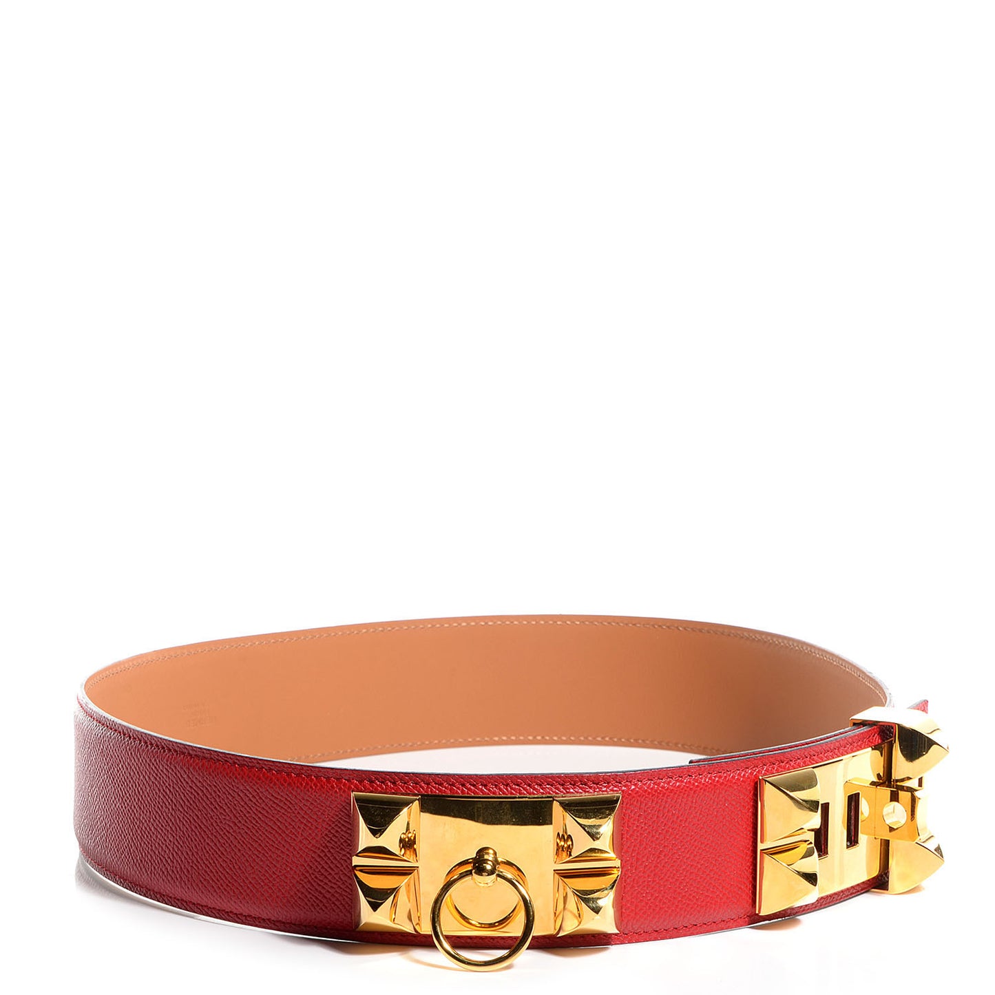 Epsom Collier De Chien CDC Belt 80 Rouge Casaque