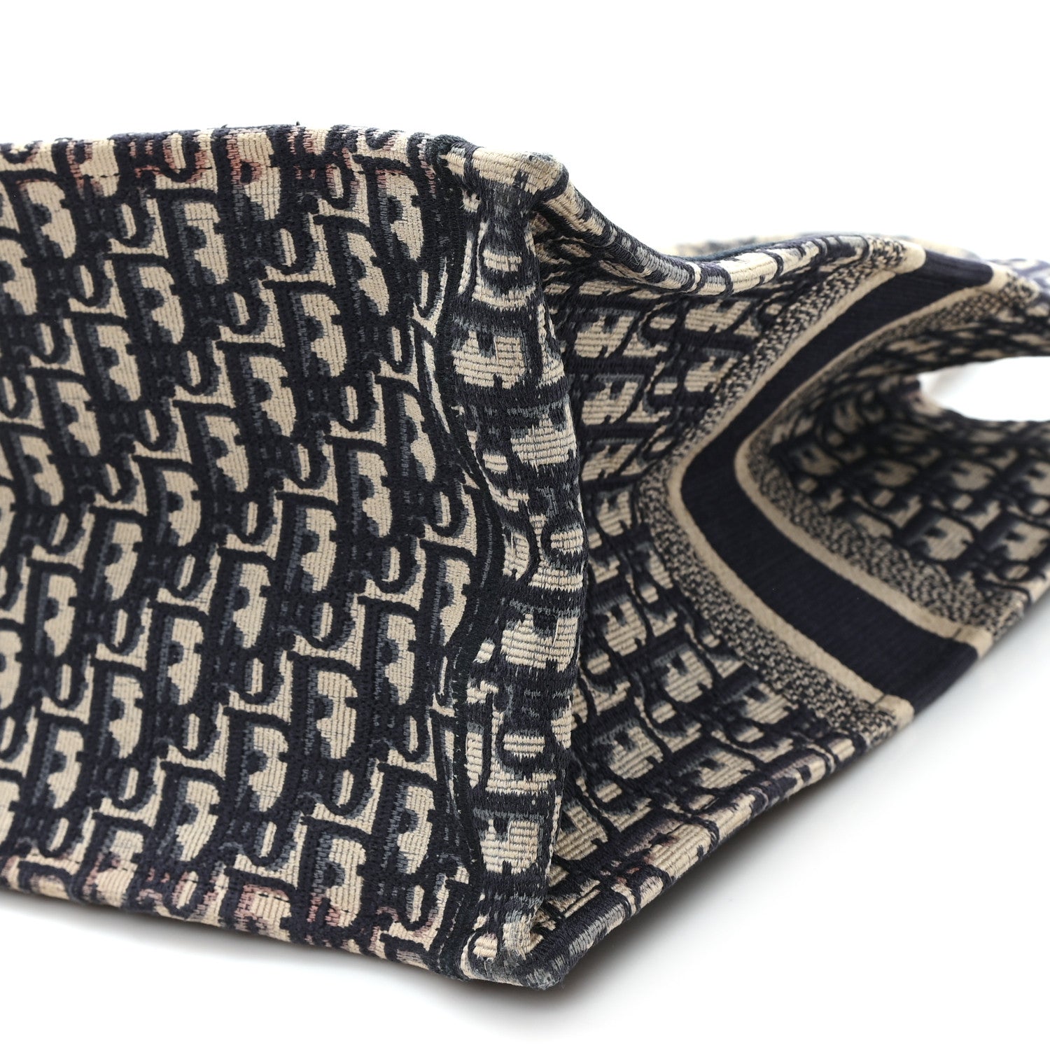 Christian Dior Oblique Large Book Tote Blue Multicolor 9 of 12