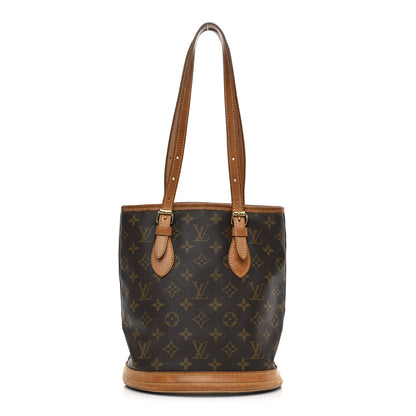 Louis Vuitton Monogram Petit Bucket 23 1 of 17