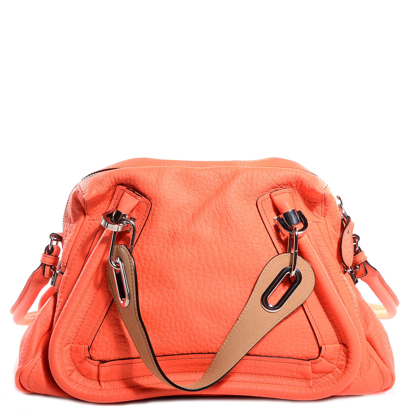 Calfskin Medium Paraty Orange Fizz