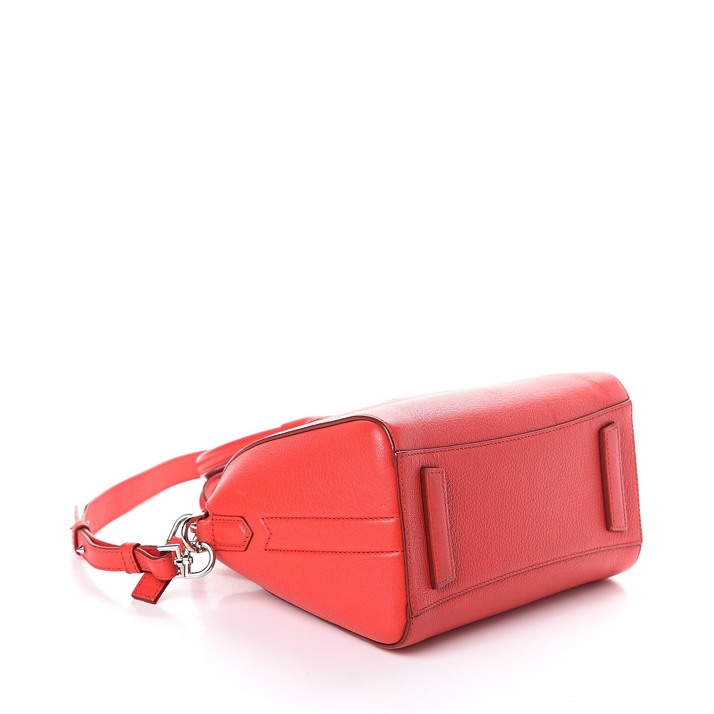 Sugar Goatskin Mini Antigona Medium Red