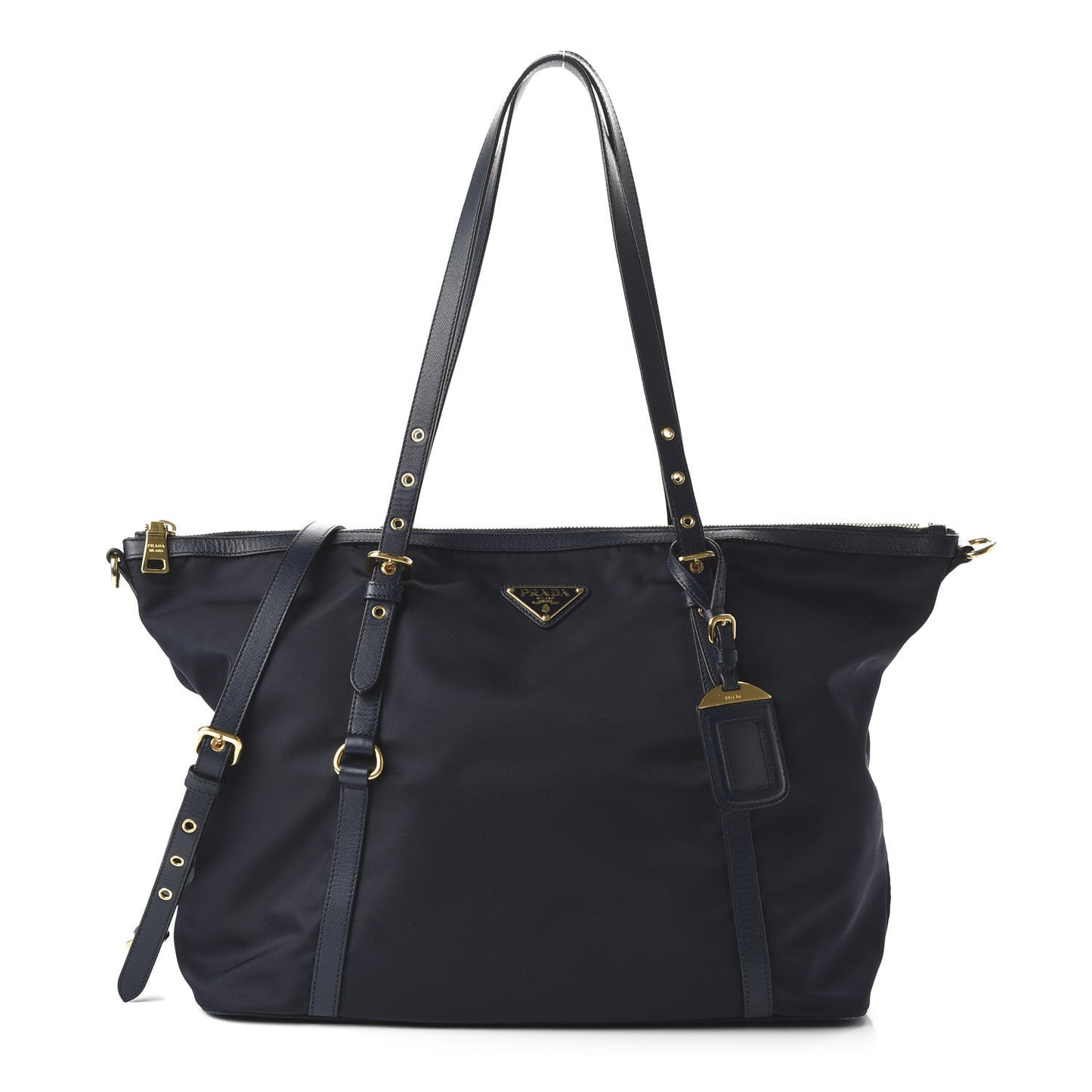 Tessuto Nylon Saffiano Tote Baltico