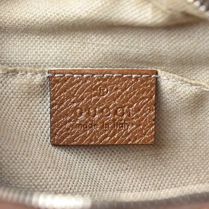 Gucci Monogram Mini Bree Messenger Bag Beige Tabacco 6 of 16