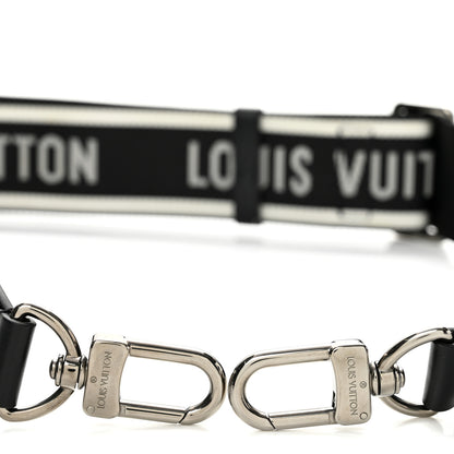 Louis Vuitton Nylon Jacquard Sporty Bandouliere Shoulder Strap Black 3 of 8