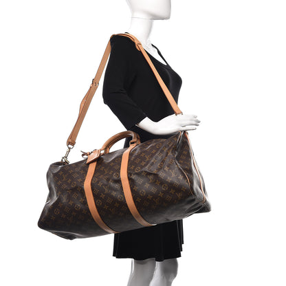 Louis Vuitton Monogram Keepall Bandouliere 55 2 of 20