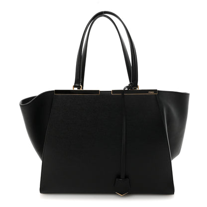 Fendi Vitello Elite Large 3Jours Tote Black 1 of 9