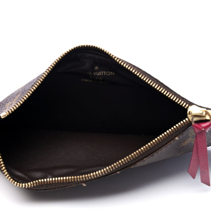 Louis Vuitton Monogram Josephine Wallet Zippered Insert Fuchsia 3 of 4
