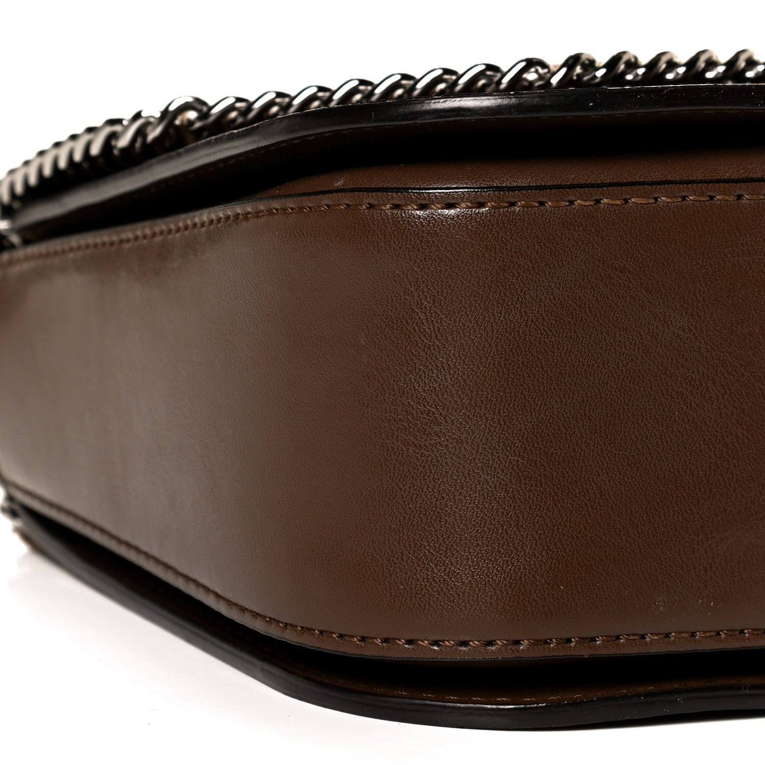 Stella McCartney Eco Alter Nappa Medium Falabella Box Shoulder Bag Brown 9 of 10