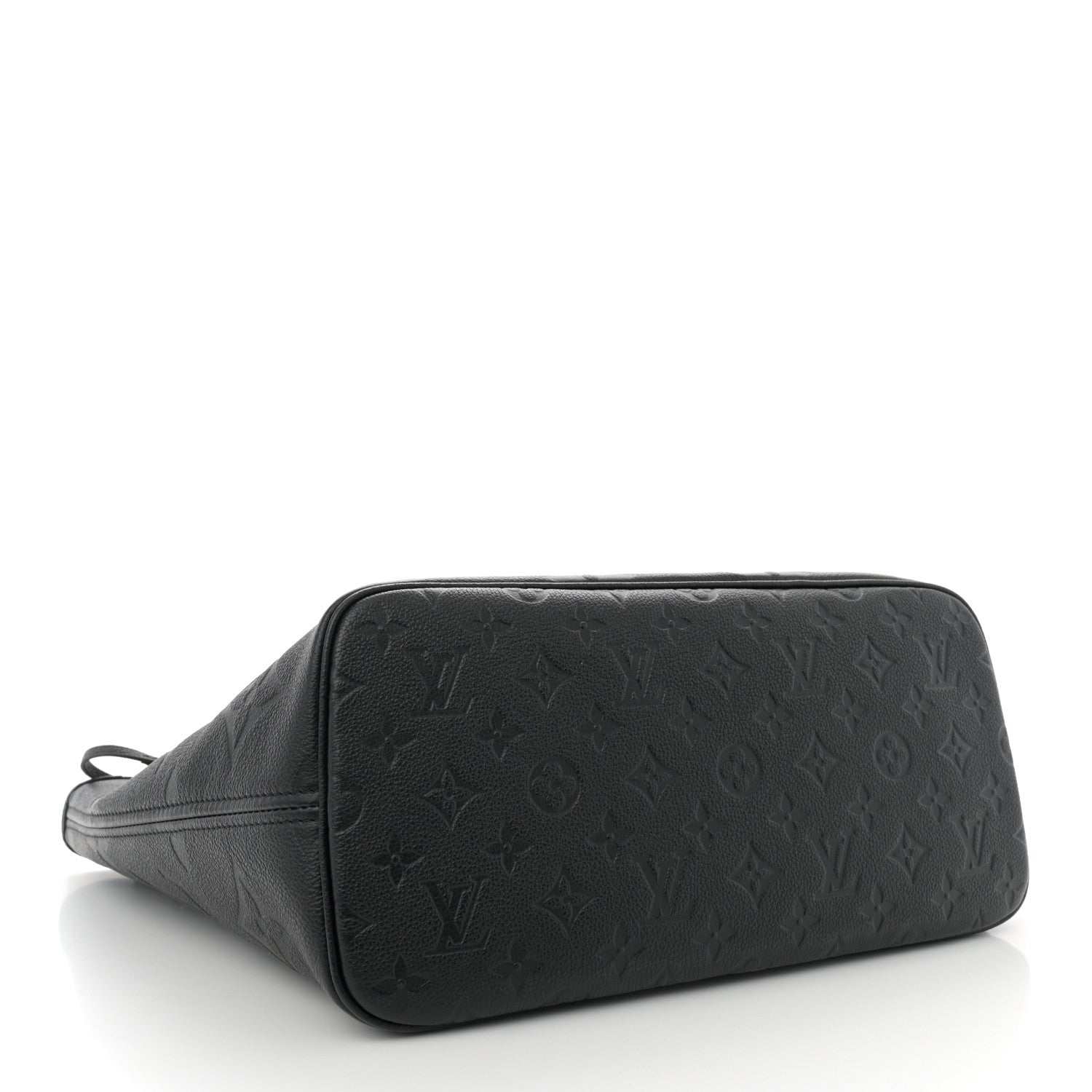 Louis Vuitton Empreinte Monogram Giant Neverfull MM Black 5 of 10