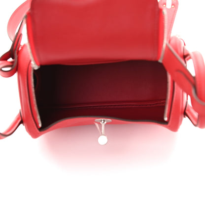 Hermes Swift Mini Lindy 20 Rouge De Coeur 5 of 9