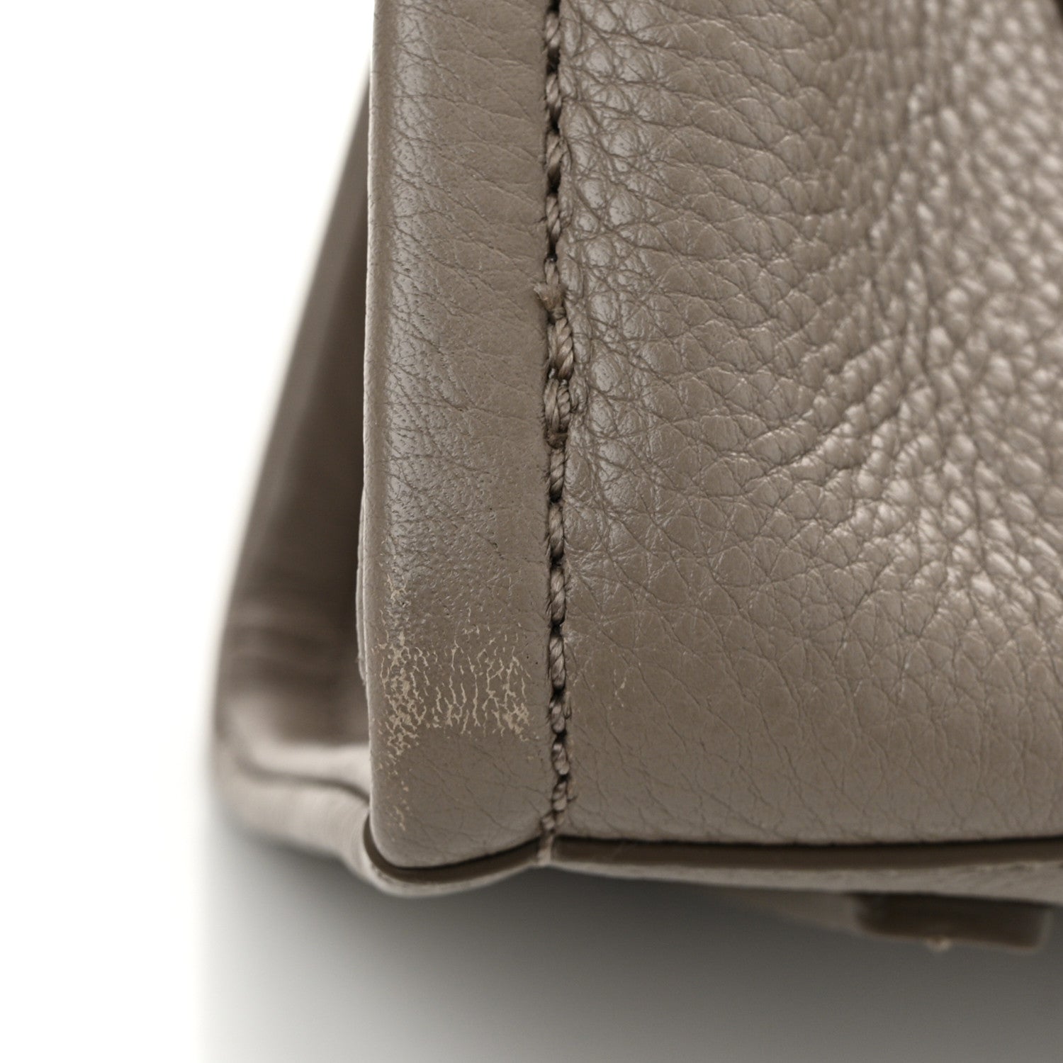 Marc Jacobs Grained Calfskin Medium The Tote Bag Cement 11 of 11