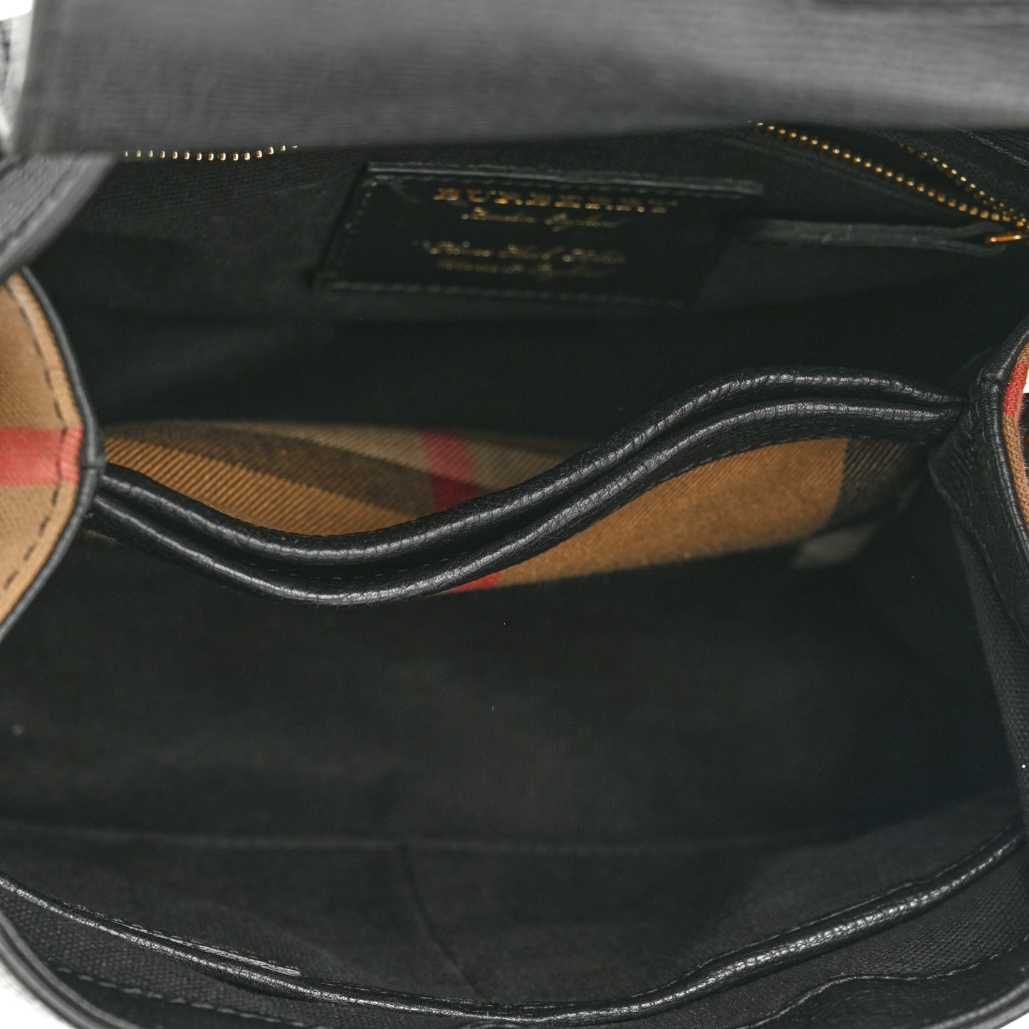Derby Calfskin House Check Small Camberley Black
