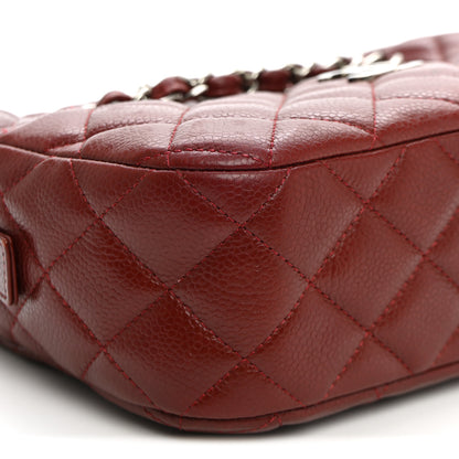 Chanel Caviar Quilted Camera Case Burgundy 8 of 10