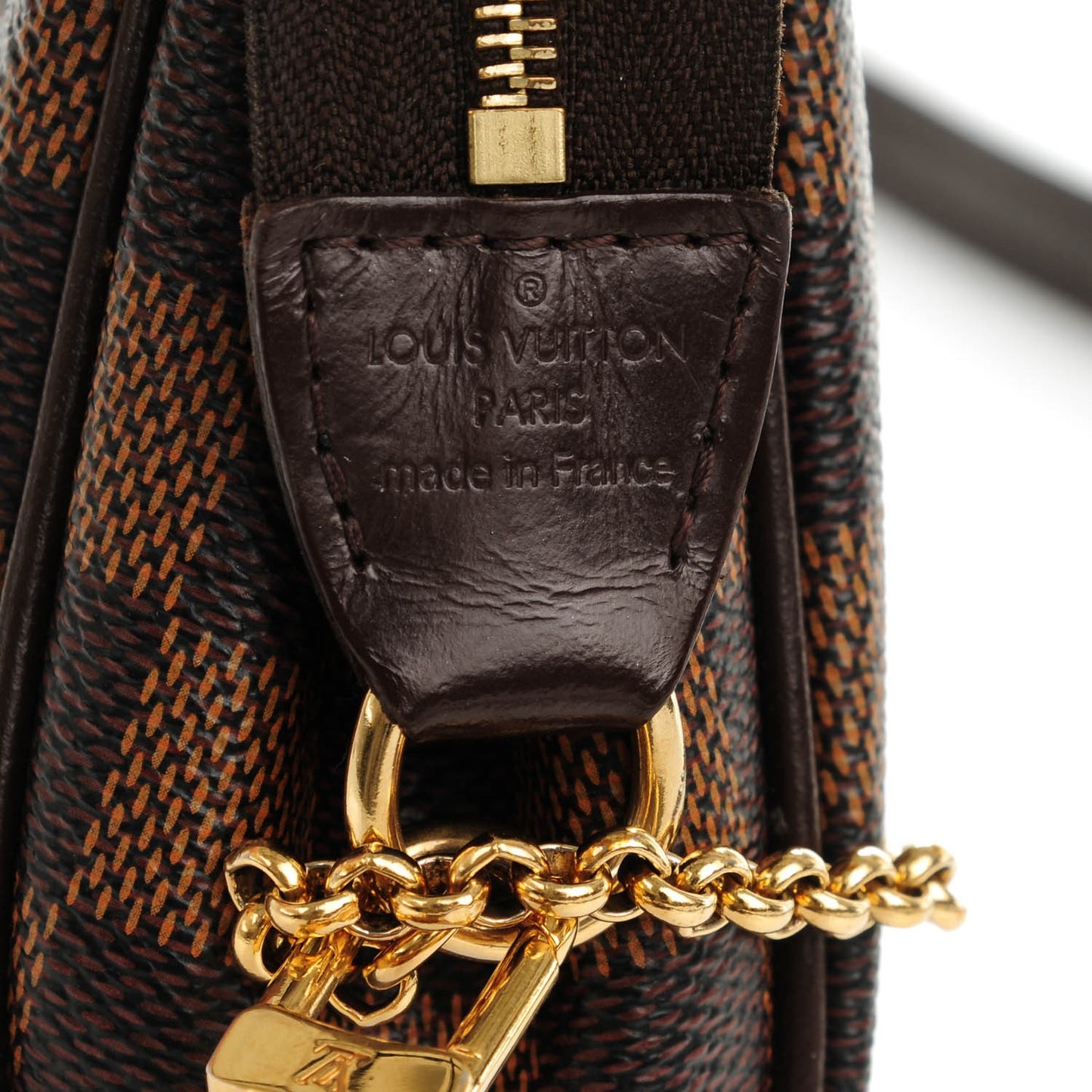 Damier Ebene Eva Clutch