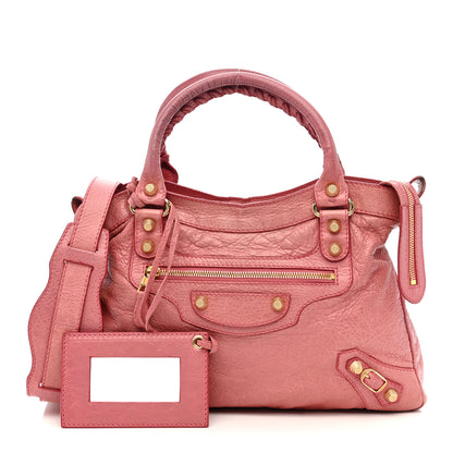 Balenciaga Agneau Giant 12 Gold Hardware Town Rose Bombon Raspberry 3 of 15