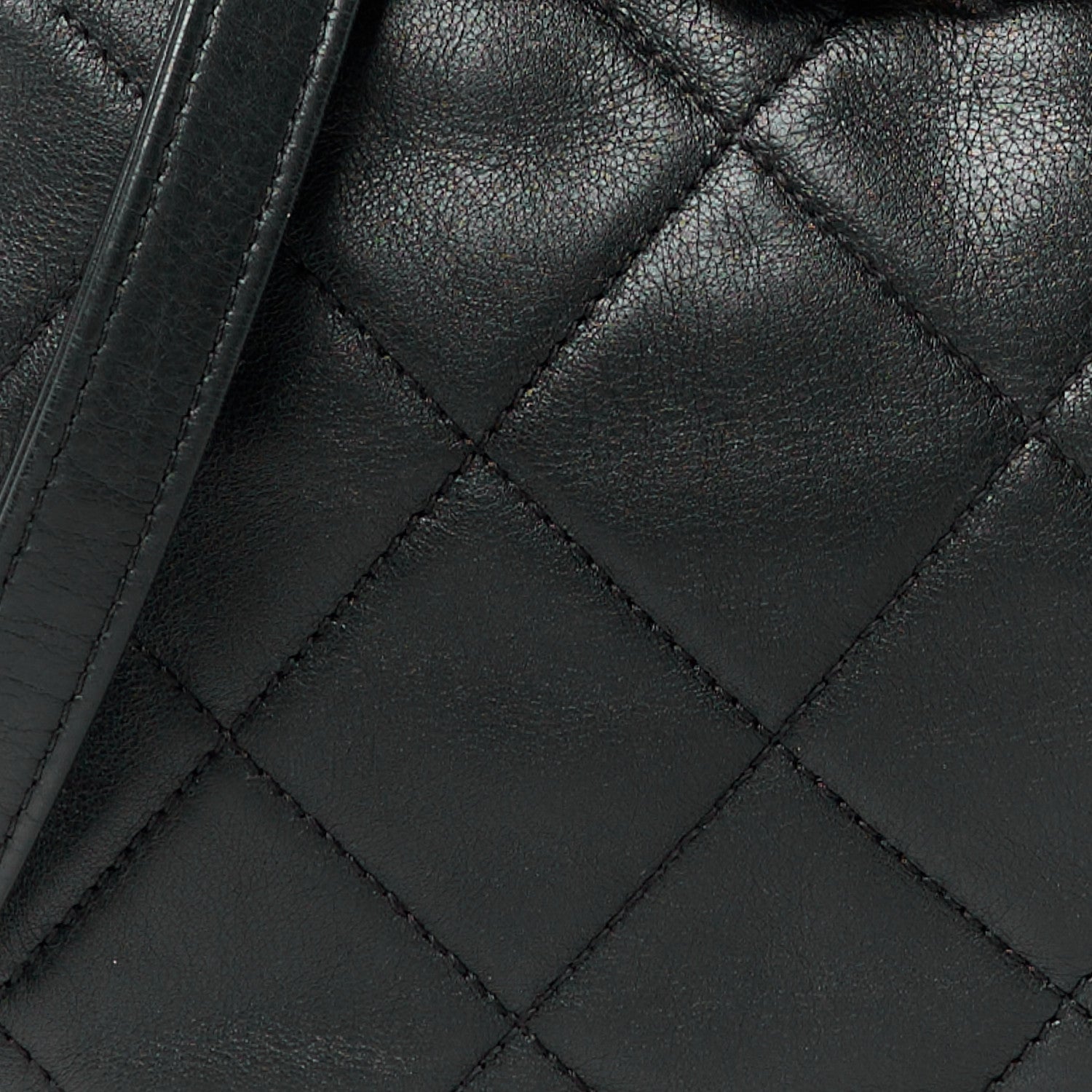 Chanel Shiny Lambskin Quilted Fashion Therapy Hobo Black 10 of 13