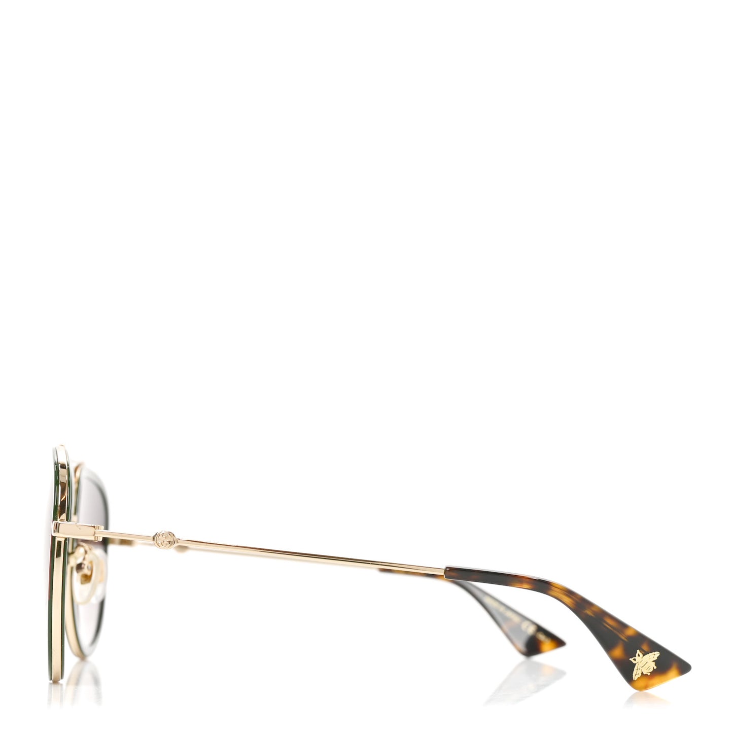 Web Aviator Sunglasses GG0062S Green Red